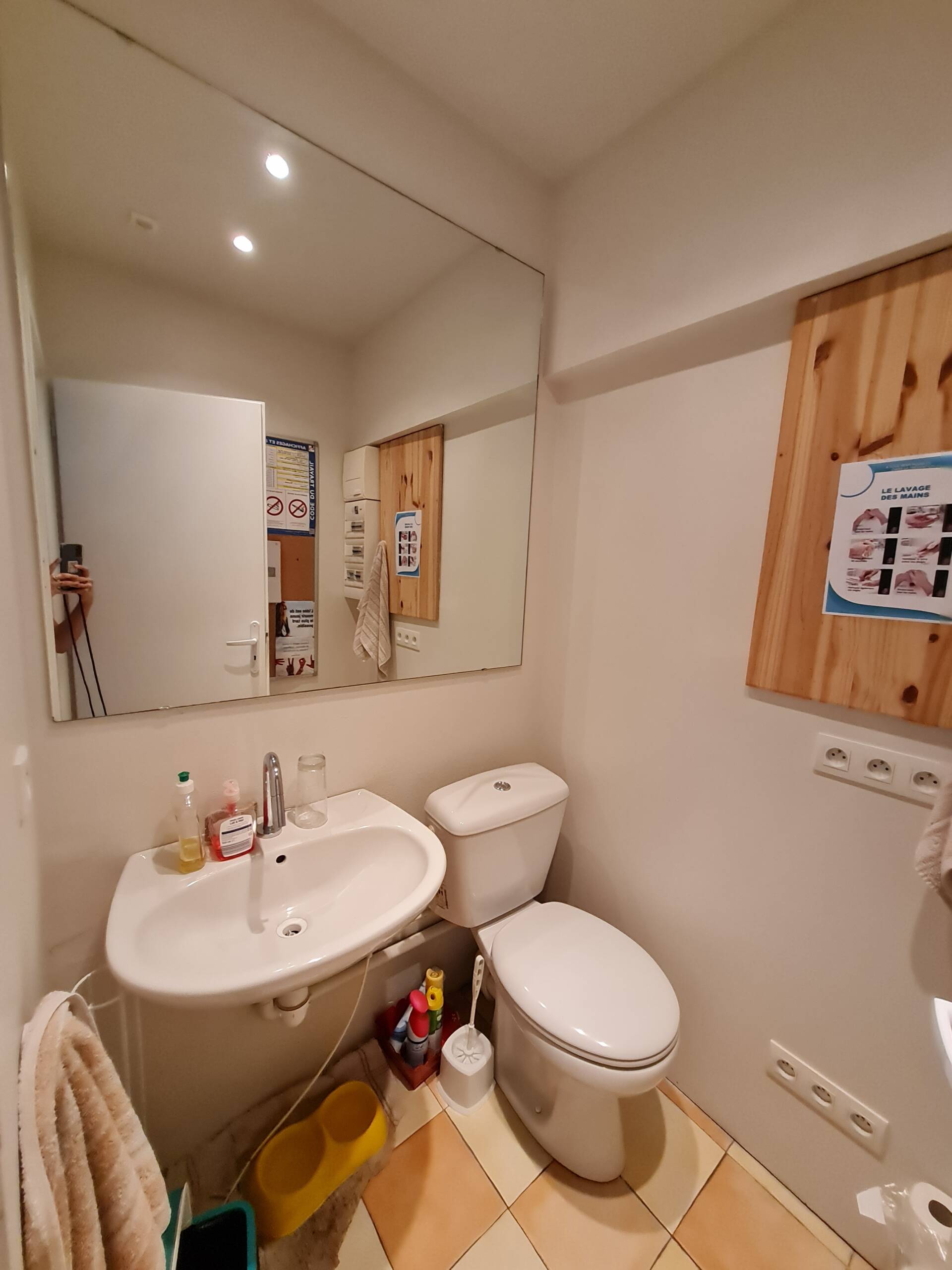 toilettes avant